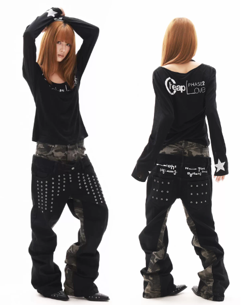 DETWONLINE™"Wasteland"13‑oz Silhouette Jeans