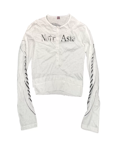 DETWONLINE™"Skull"Long‑Sleeve Tee