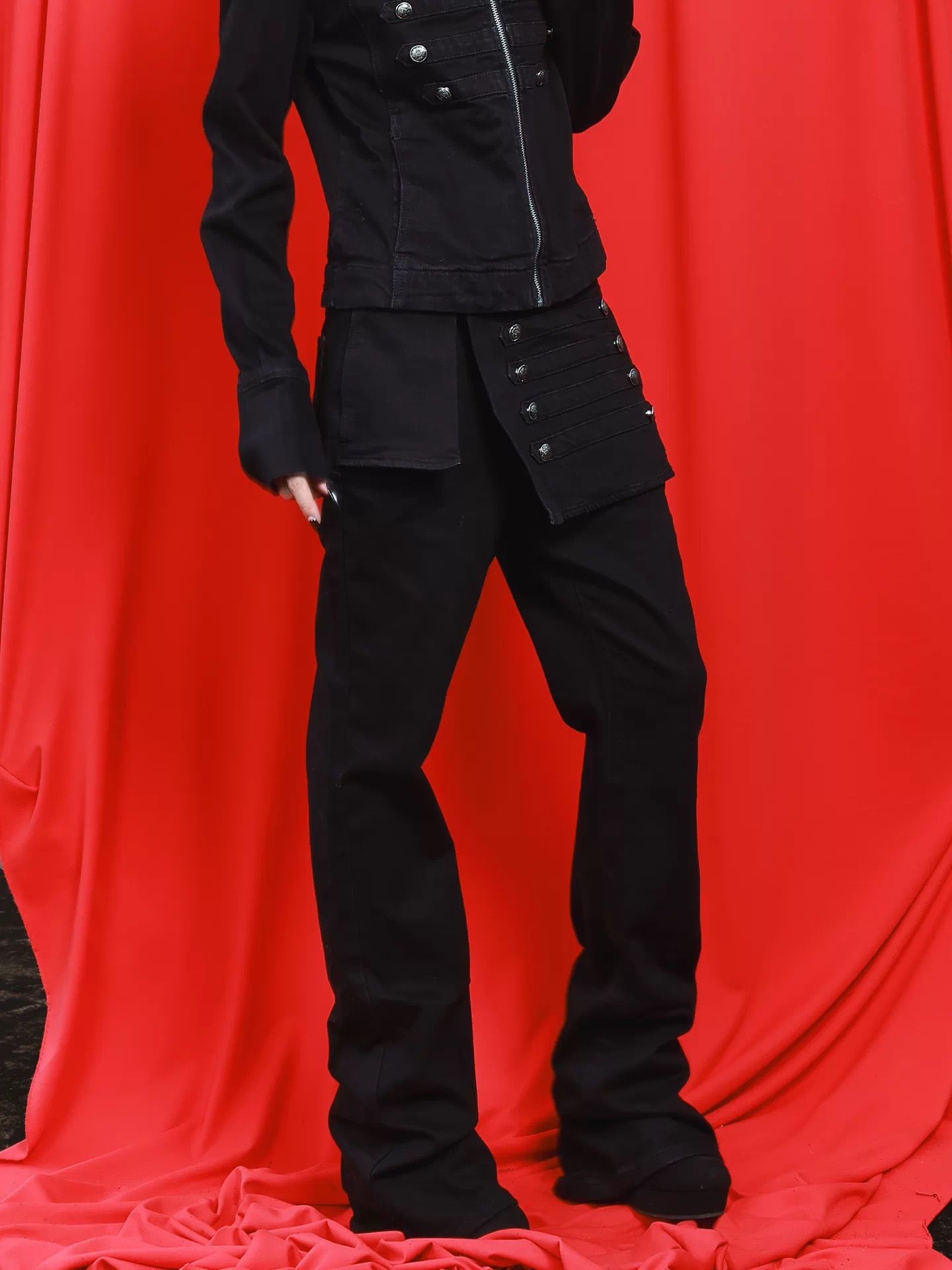 DETWONLINE™"Palace"3D Cut Denim Jeans