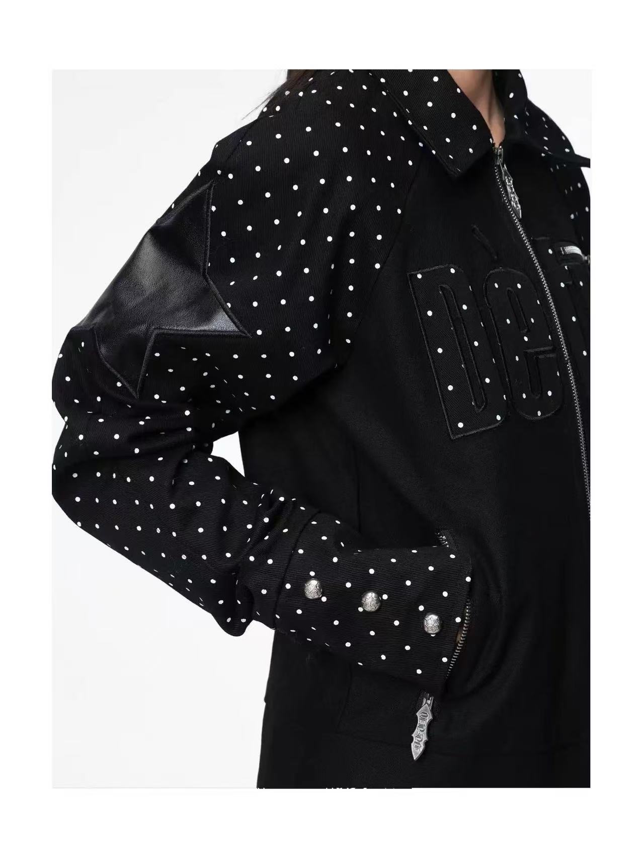 DETWONLINE™Retro Polka Dot Jacket