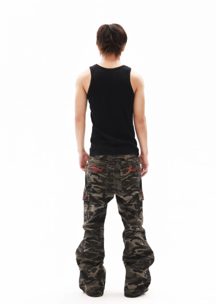 DETWONLINE™"Wasteland" 14‑oz Street‑Utility Jeans
