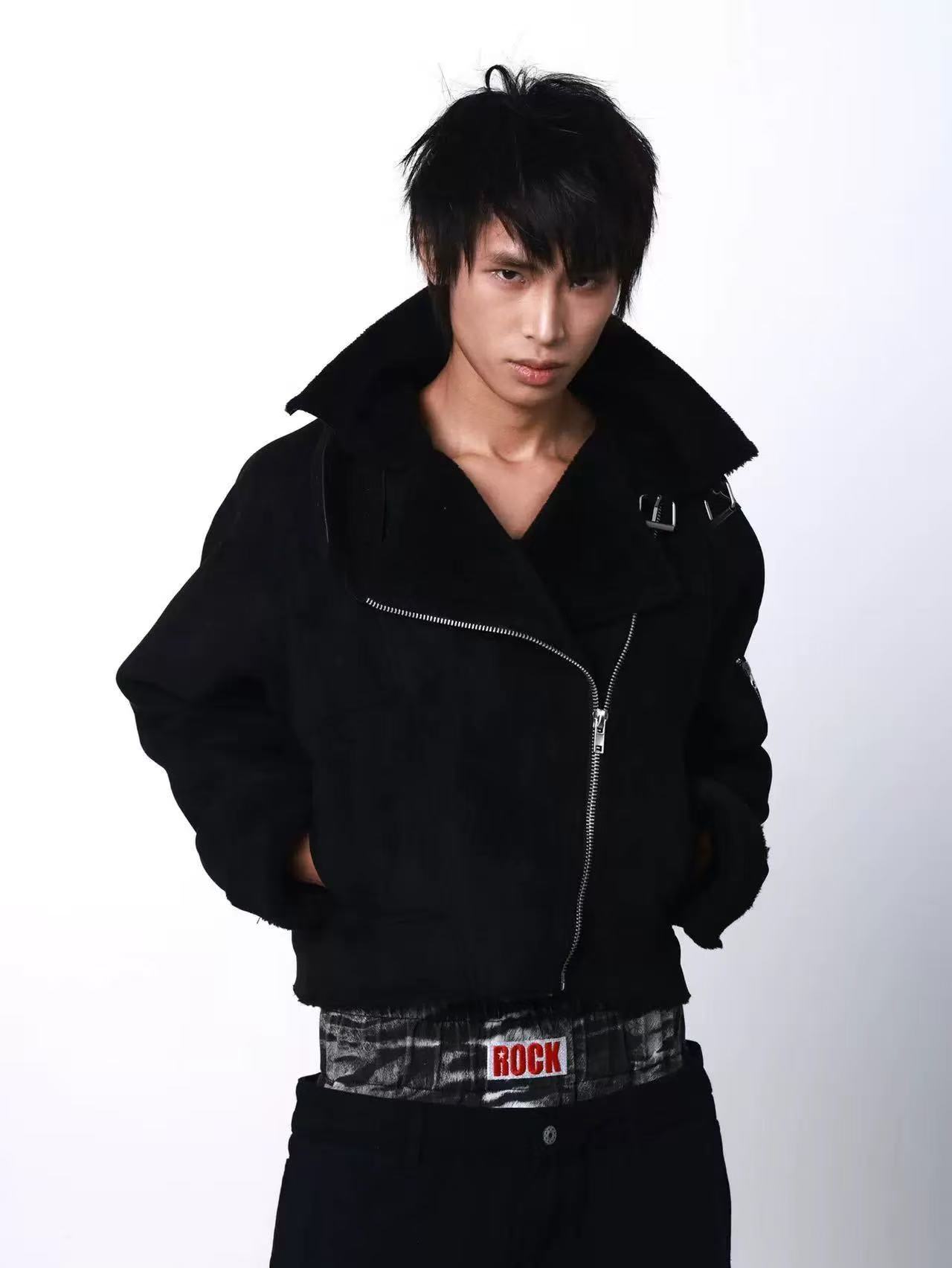 DETWONLINE™Leather suede coat