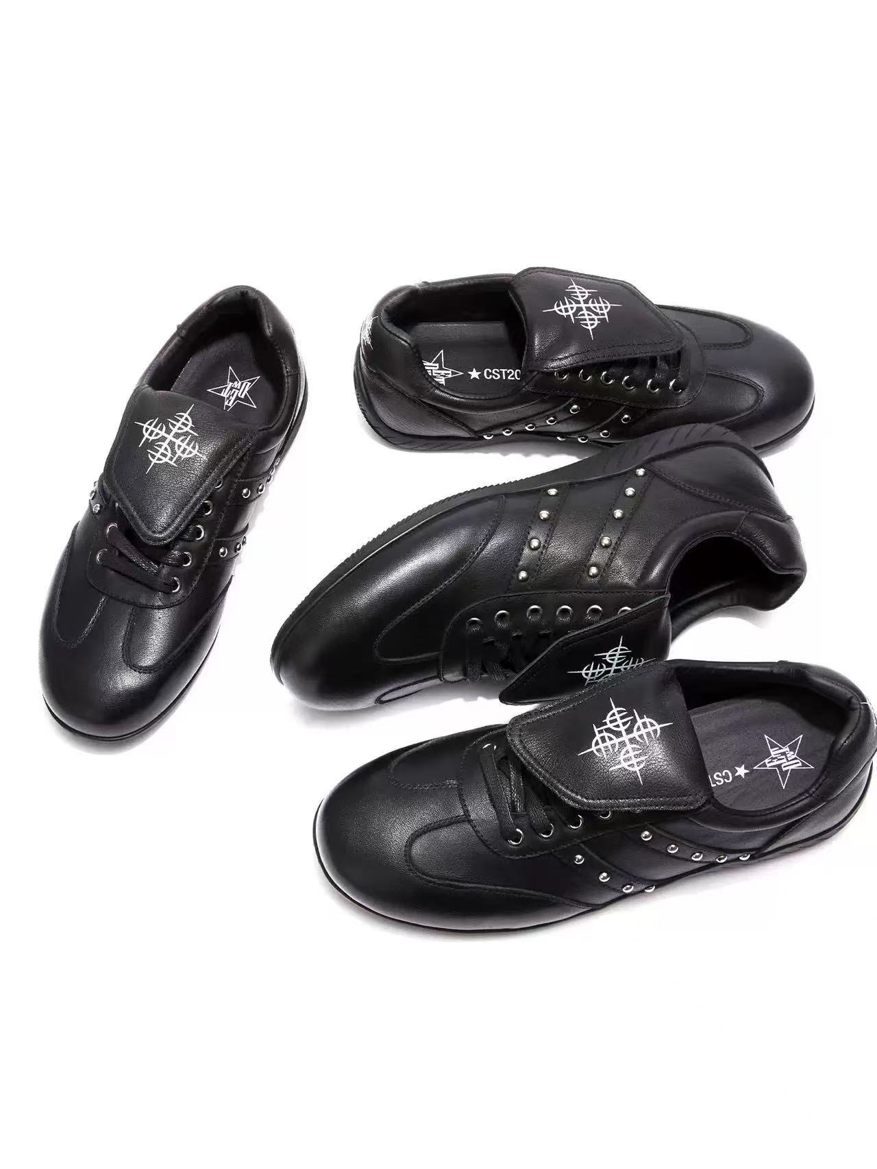 DETWONLINE™Genuine Cow Leather German Trainer Shoes