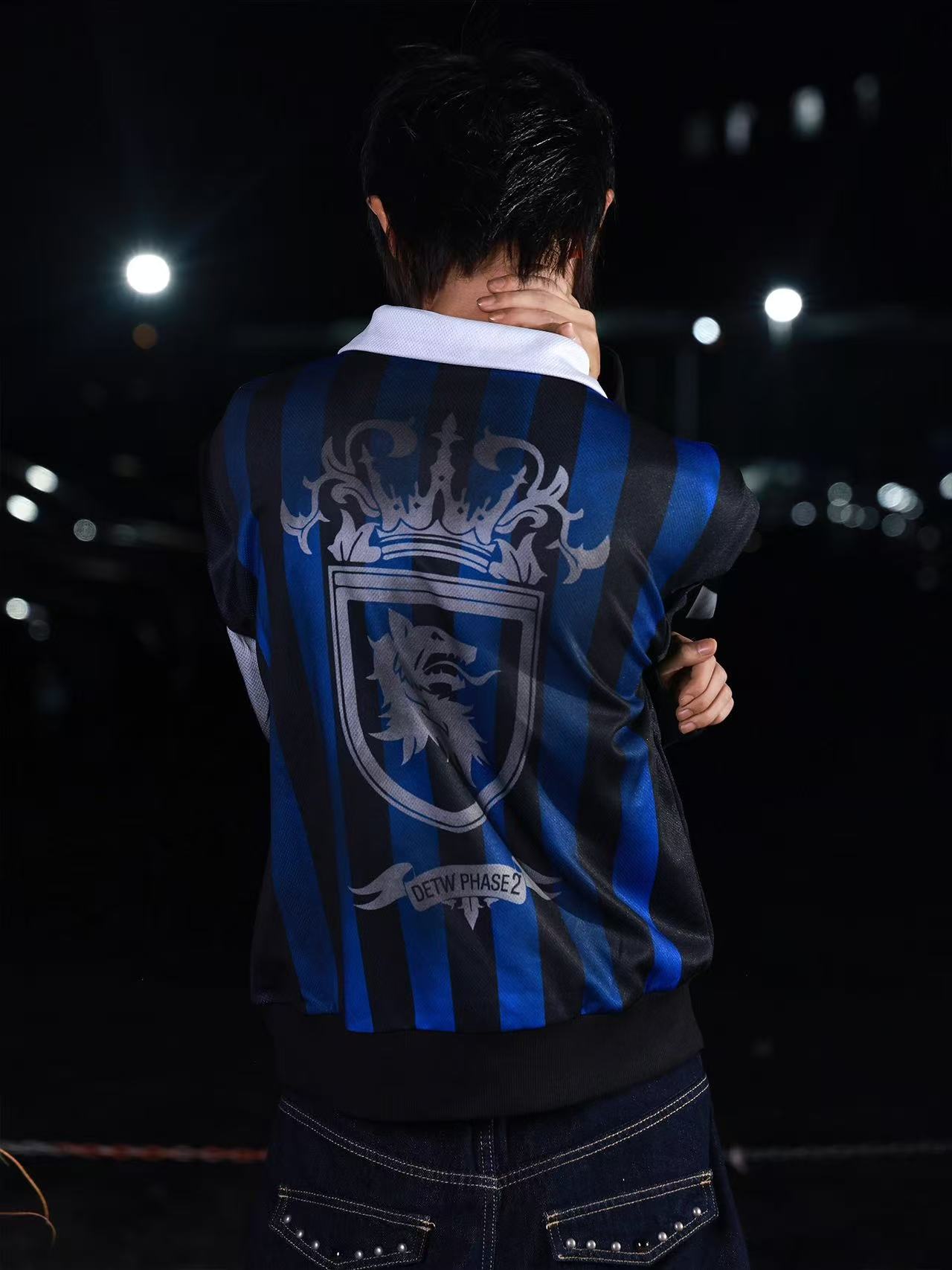 DETWONLINE™blue jersey