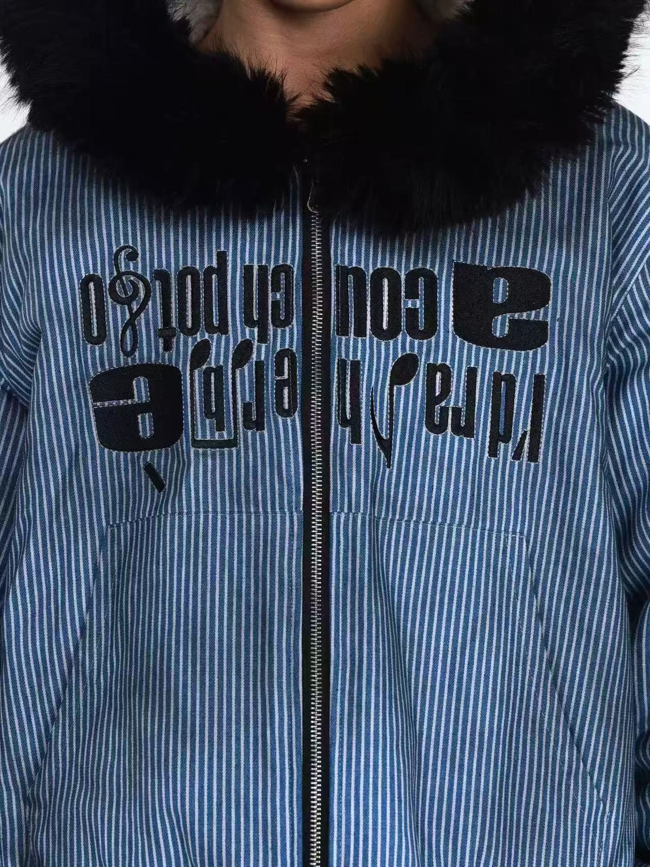 DETWONLINE™Winter striped coat