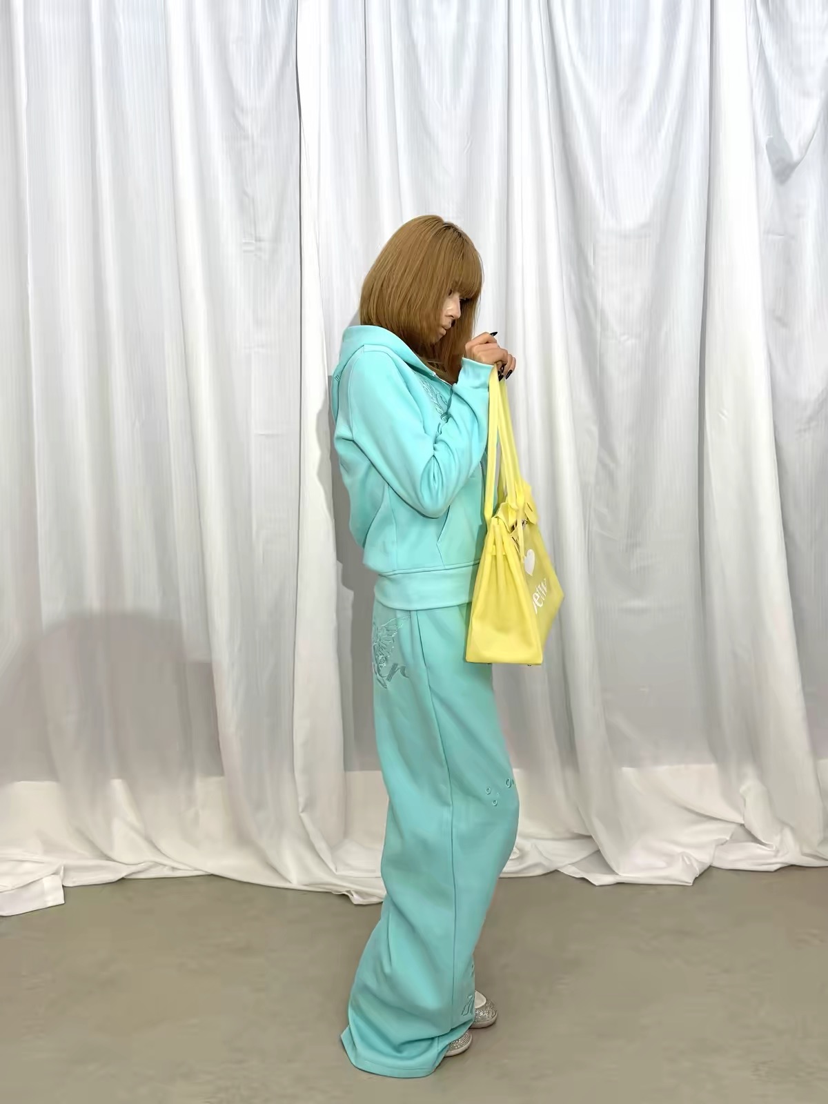 DETWONLINE™"Swan"Slim Fit Casual Hoodie Jacket