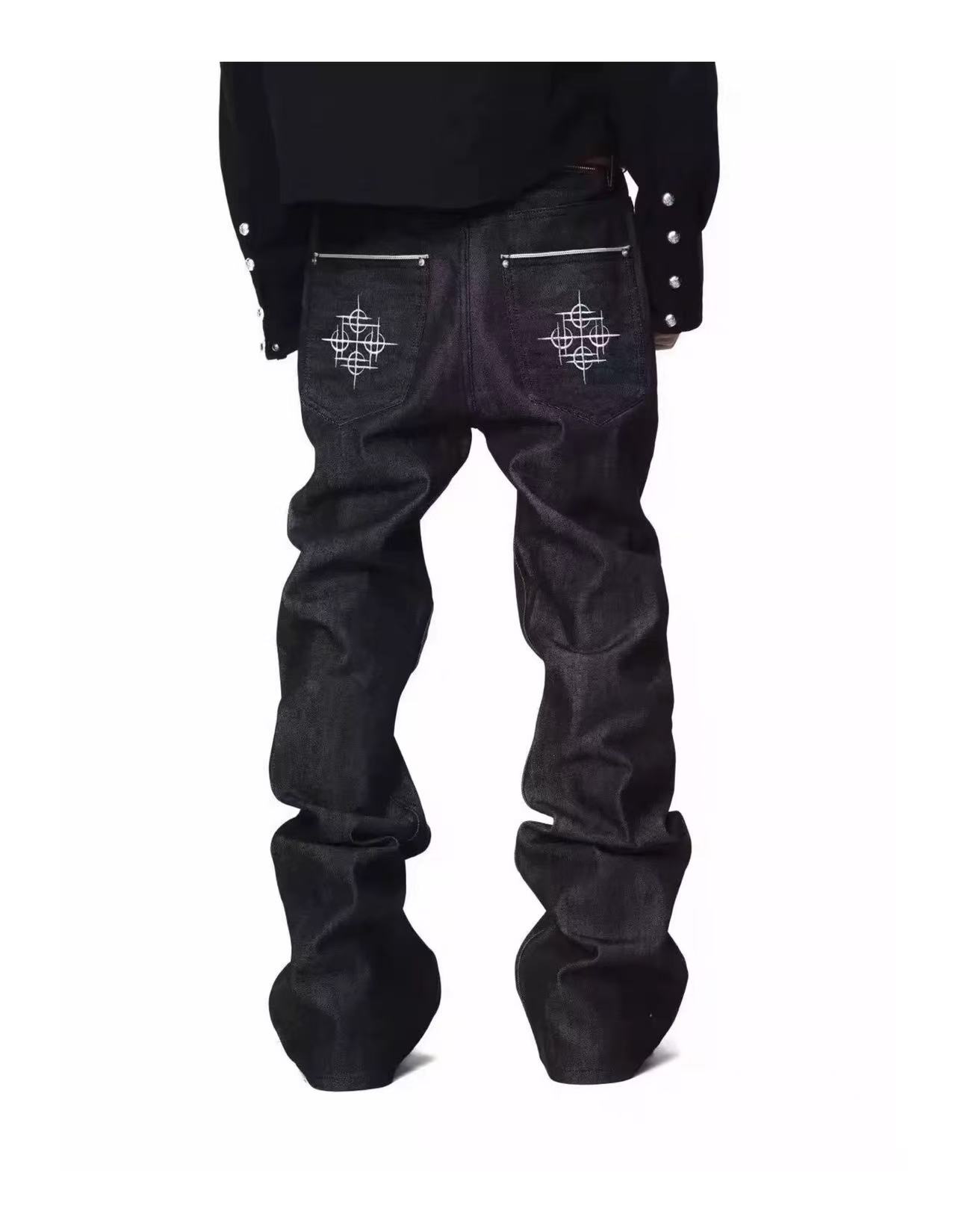 DETWONLINE™Red eared denim jeans