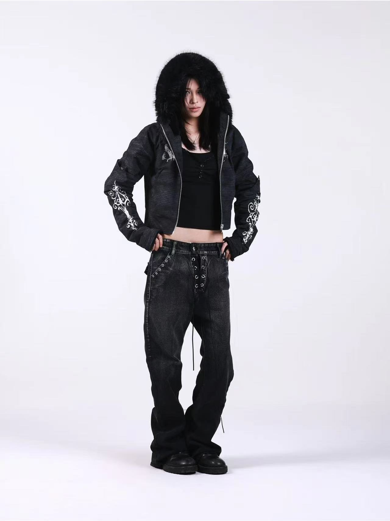 DETWONLINE™Metallic jeans