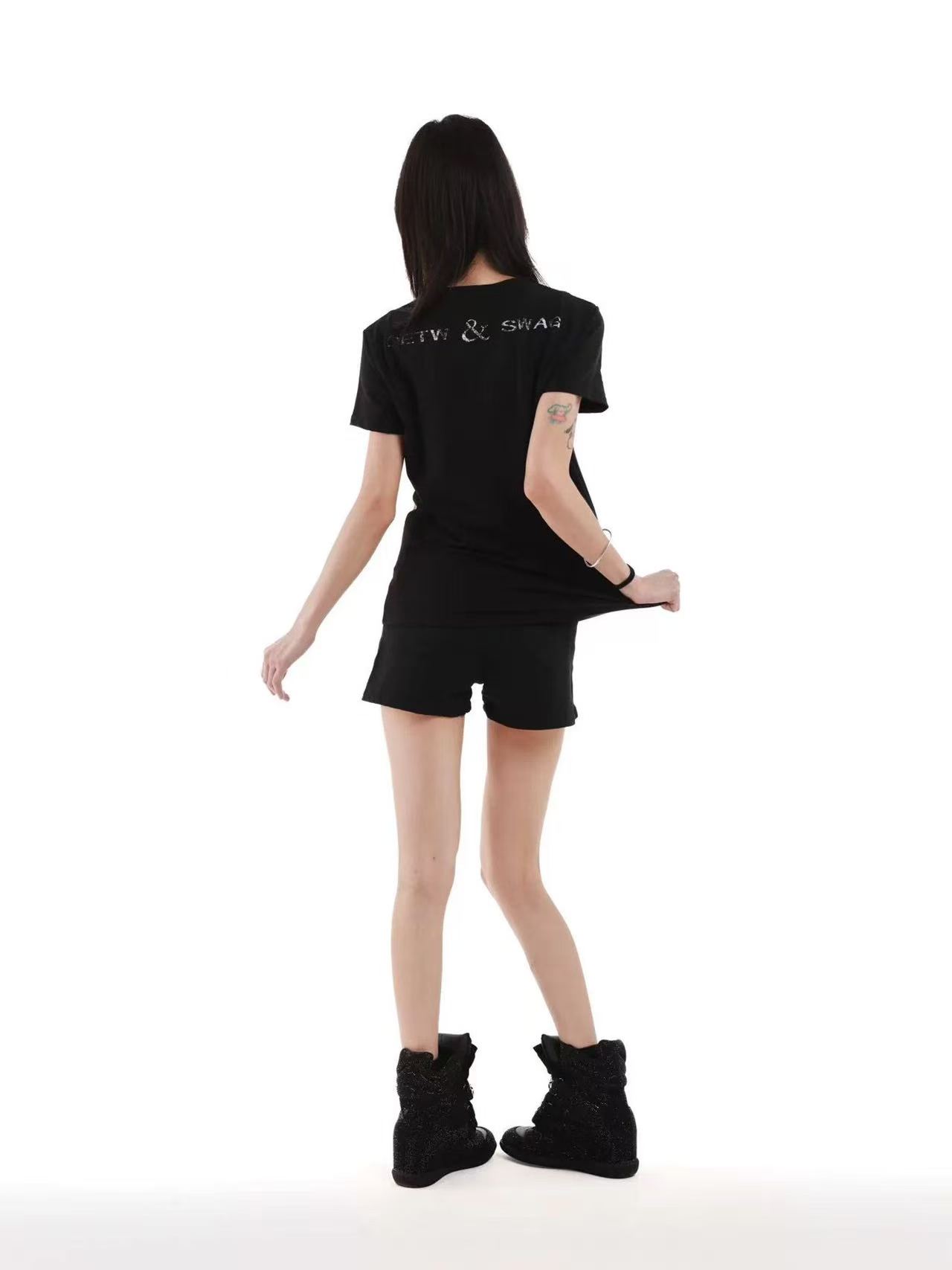 DETWONLINE™American Dark Sweet-Spicy Graphic Slim Short Sleeve