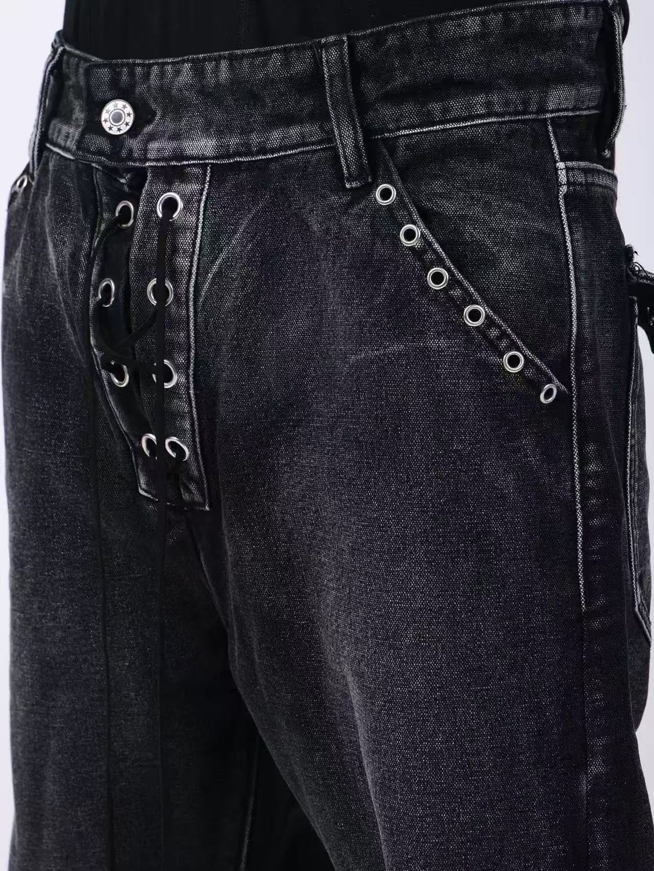 DETWONLINE™Metallic jeans