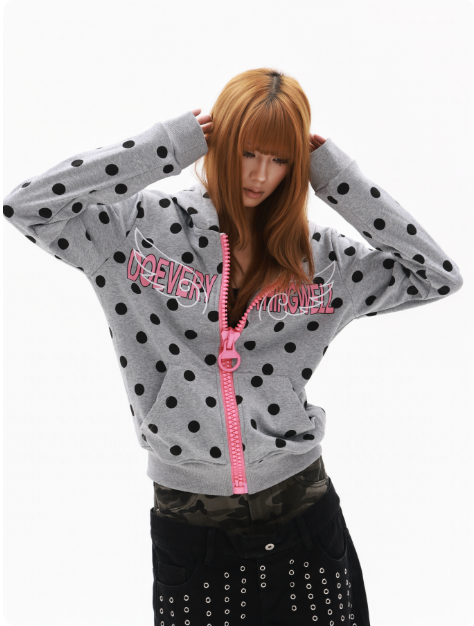 DETWONLINE™"Big‑Zipper"Sweatshirt Jacket