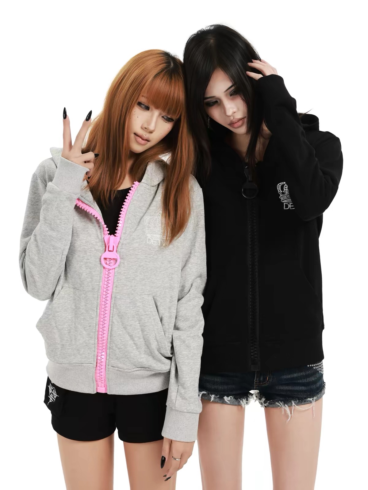 DETWONLINE™"Full Zip"Hoodie