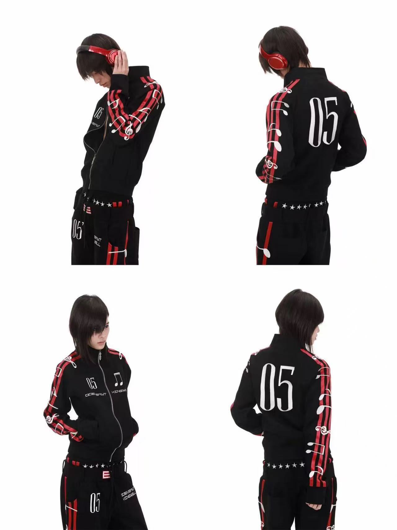 DETWONLINE™05 Music Print Jersey