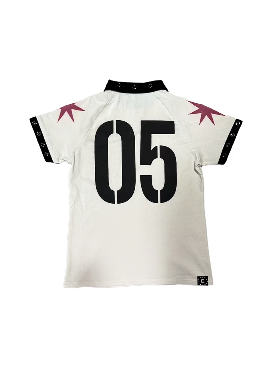 Detwonline punk fashion polo shirt