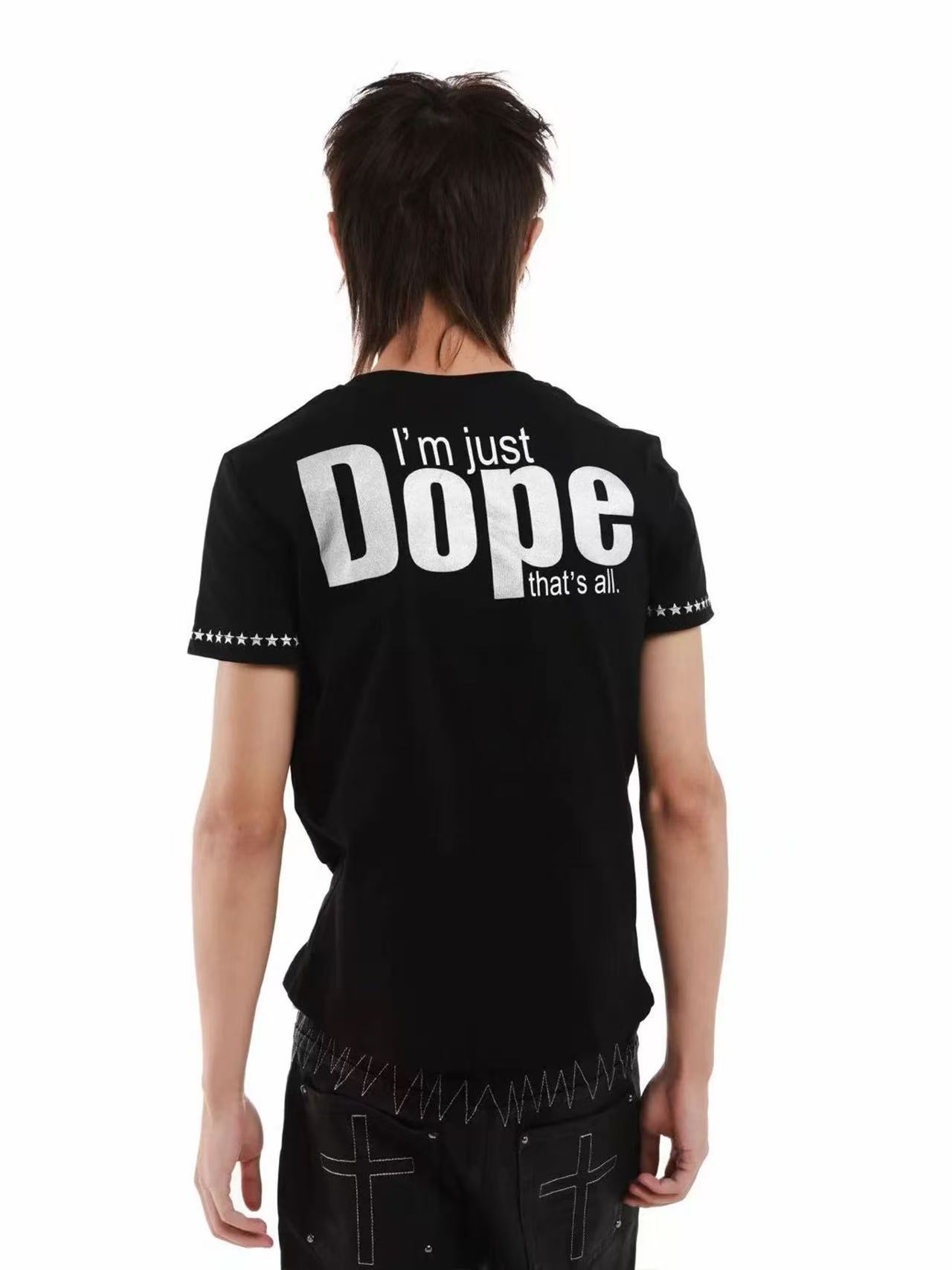 DETWONLINE™American Street Star Cuff Slim T-Shirt