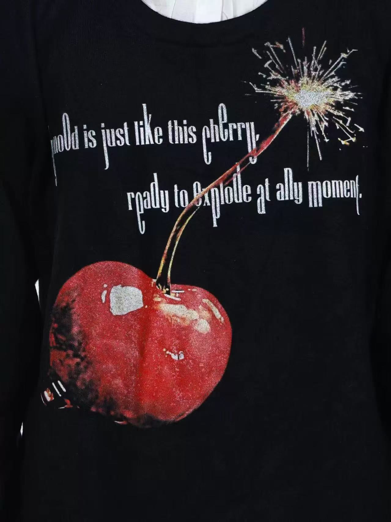 DETWONLINE™Two-piece look polo sweater