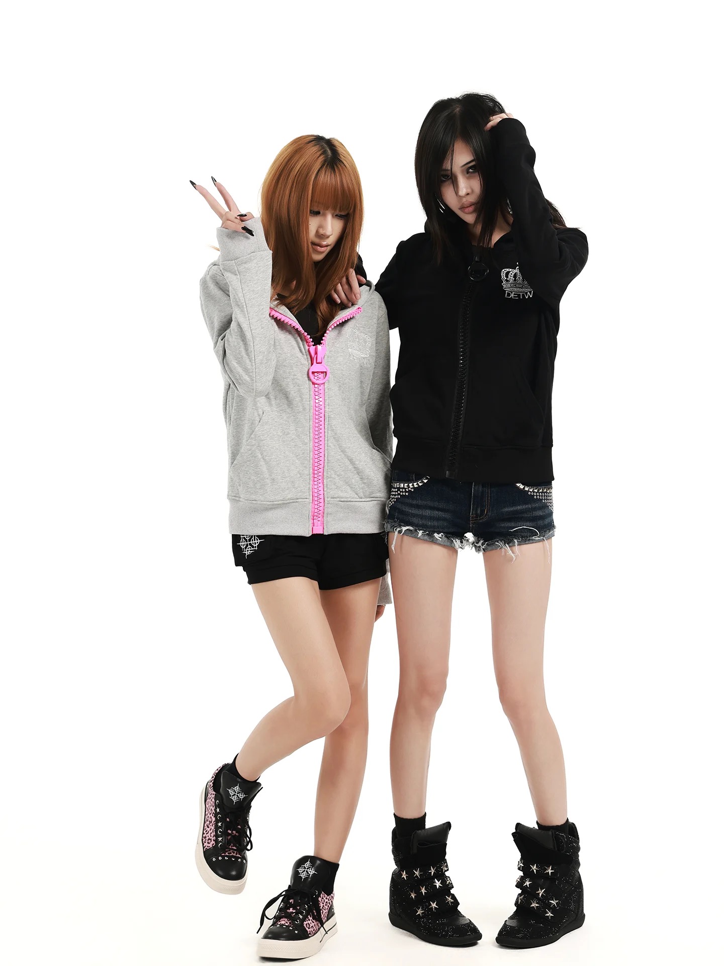 DETWONLINE™"Full Zip"Hoodie