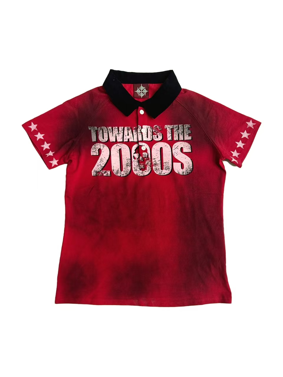 Detwonline punk fashion polo shirt