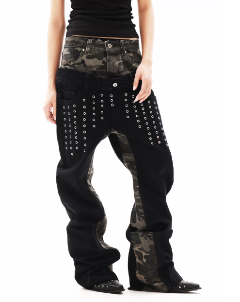DETWONLINE™"Wasteland"13‑oz Silhouette Jeans