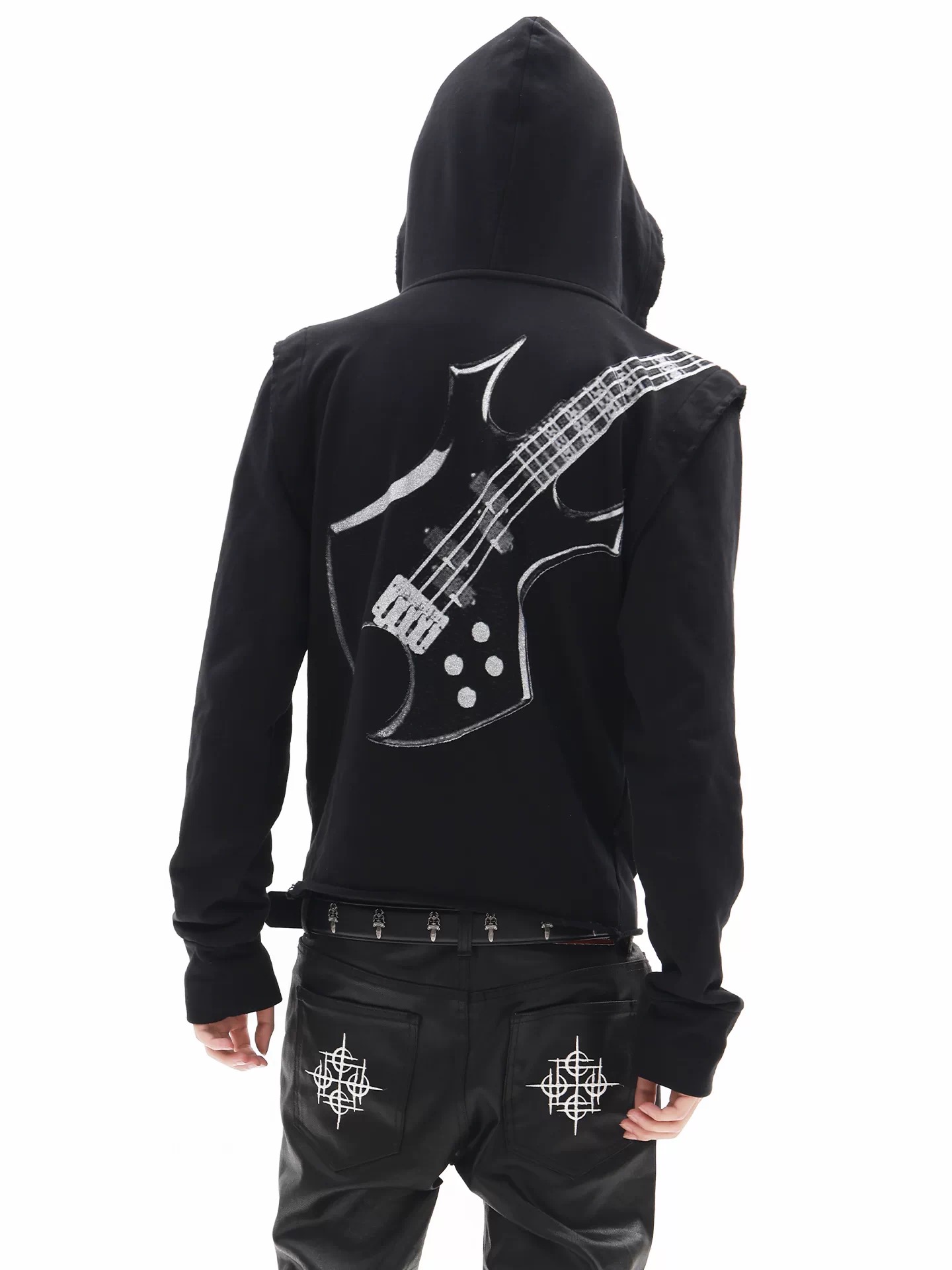 DETWONLINE™"Guitar"Zip‑Up Hooded Jacket Unisex