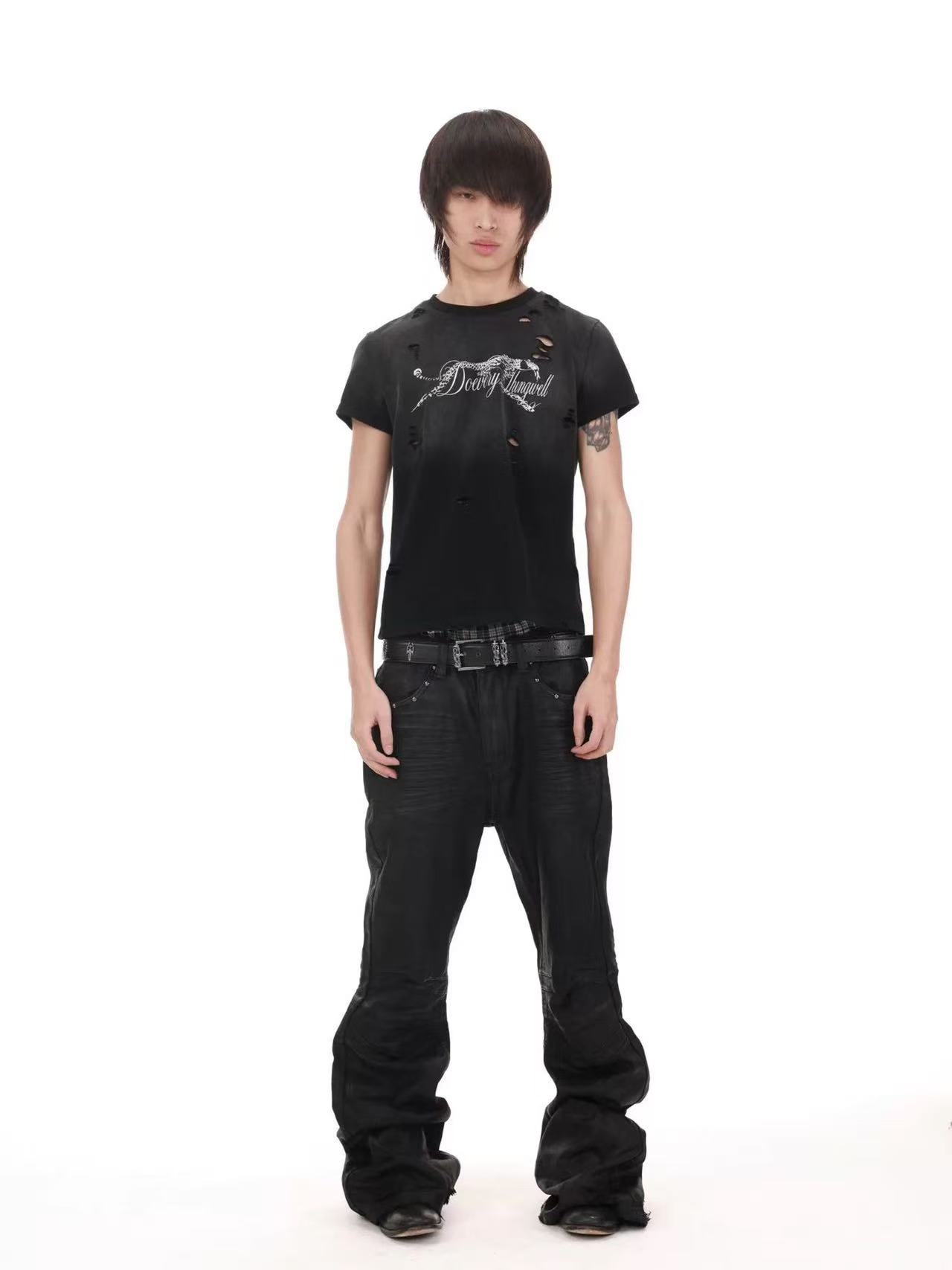 DETWONLINE™Cheetah Ripped Tee