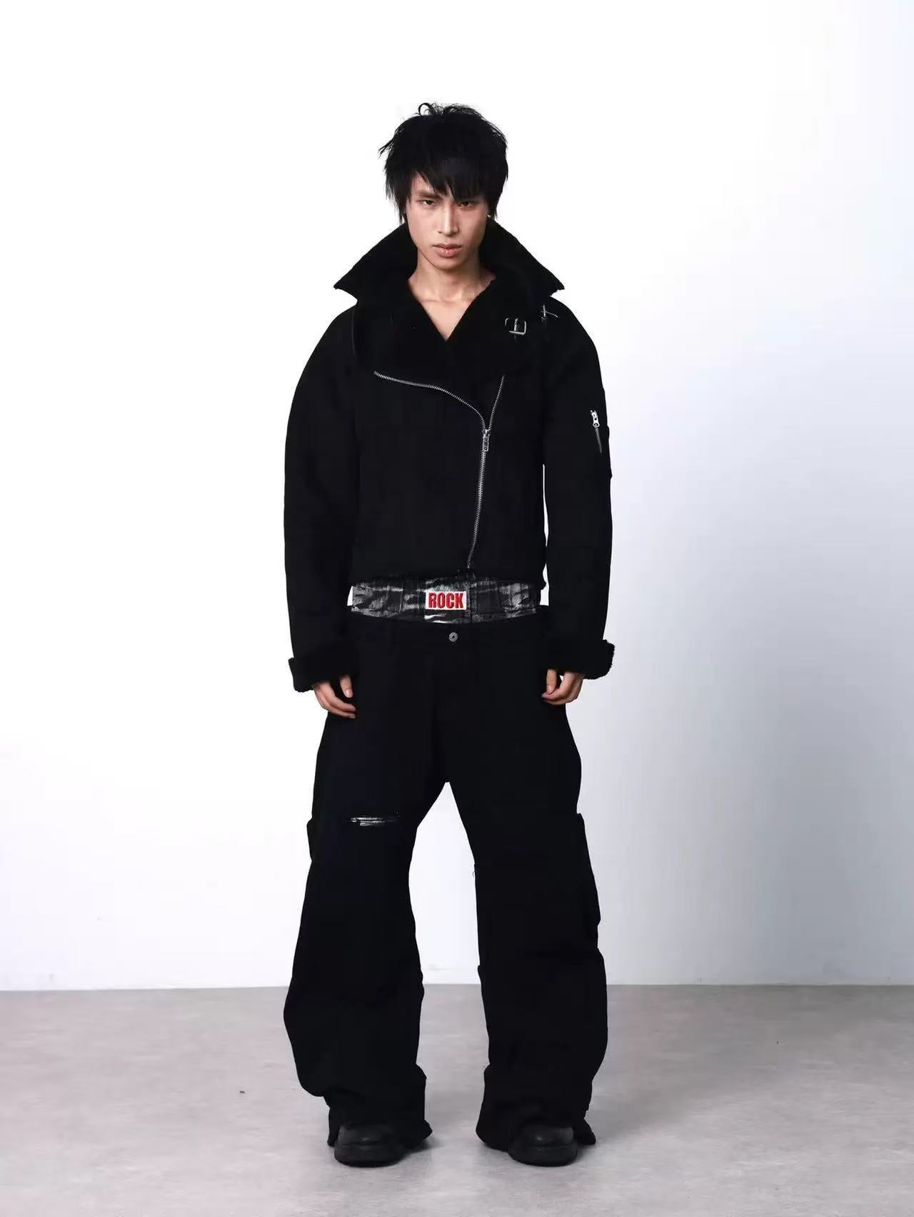 DETWONLINE™Leather suede coat