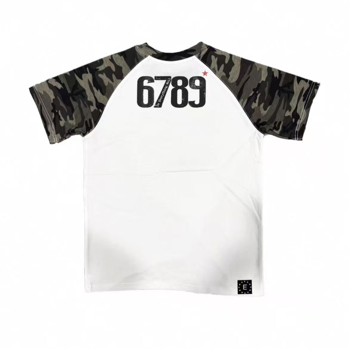 Detwonline  raglan sleeve Camouflage Short Sleeve