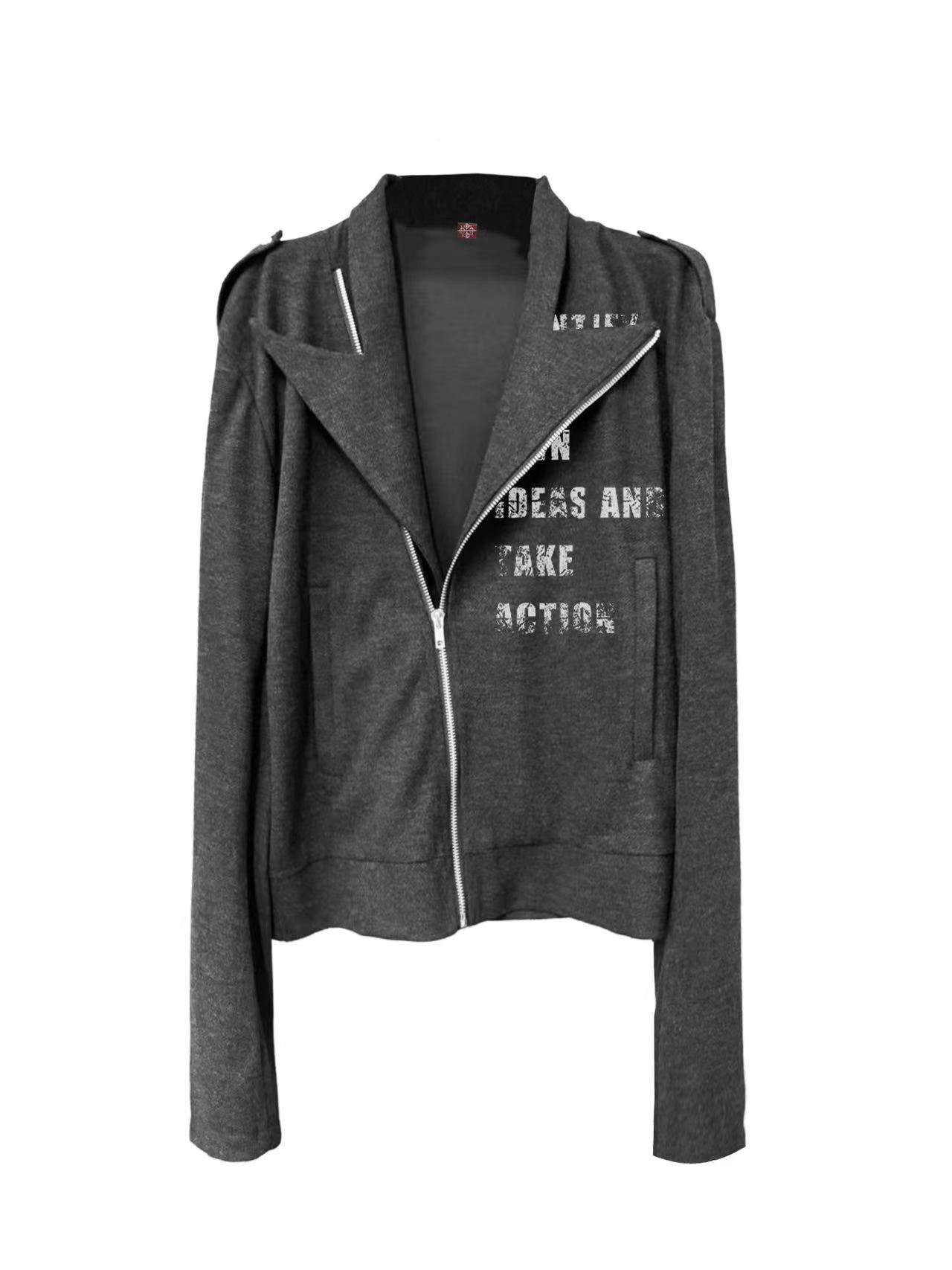 DETWONLINE™Asymmetric Zipper Jacket