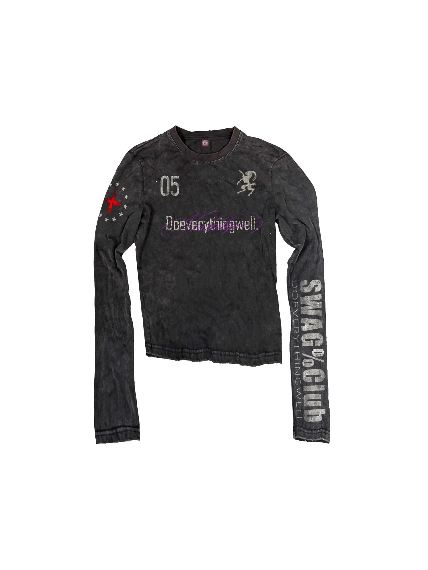 DETWONLINE™"DETW Demon Sheep"Long‑Sleeve T‑Shirt