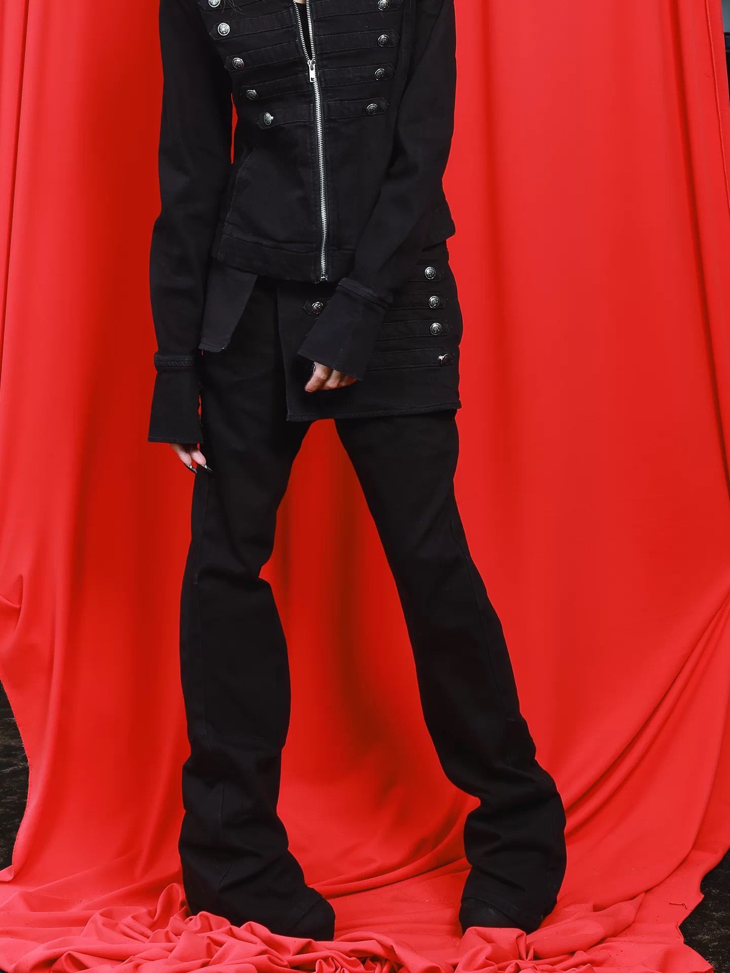 DETWONLINE™"Palace"3D Cut Denim Jeans