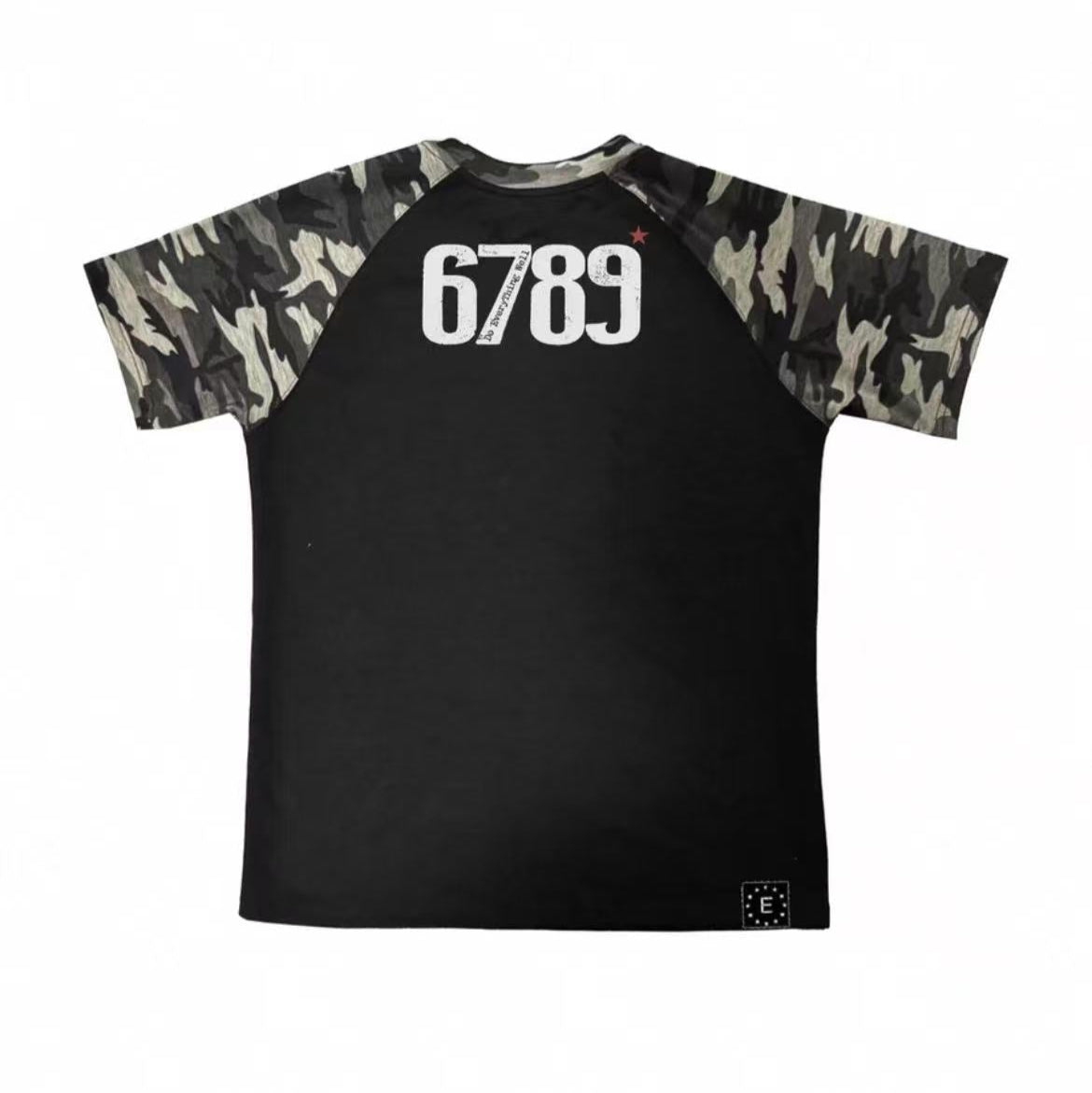 Detwonline  raglan sleeve Camouflage Short Sleeve
