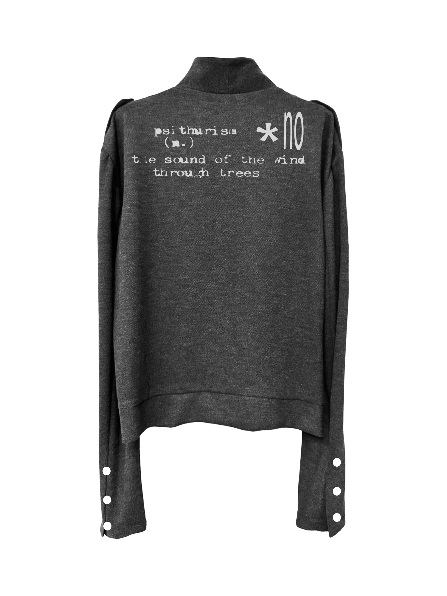 Diagonal-Zip Stand-Collar Jacket