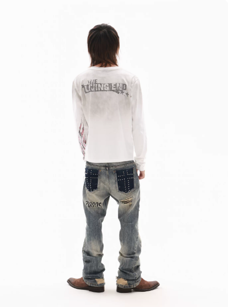 DETWONLINE™"SWAG"Long‑Sleeve Tee