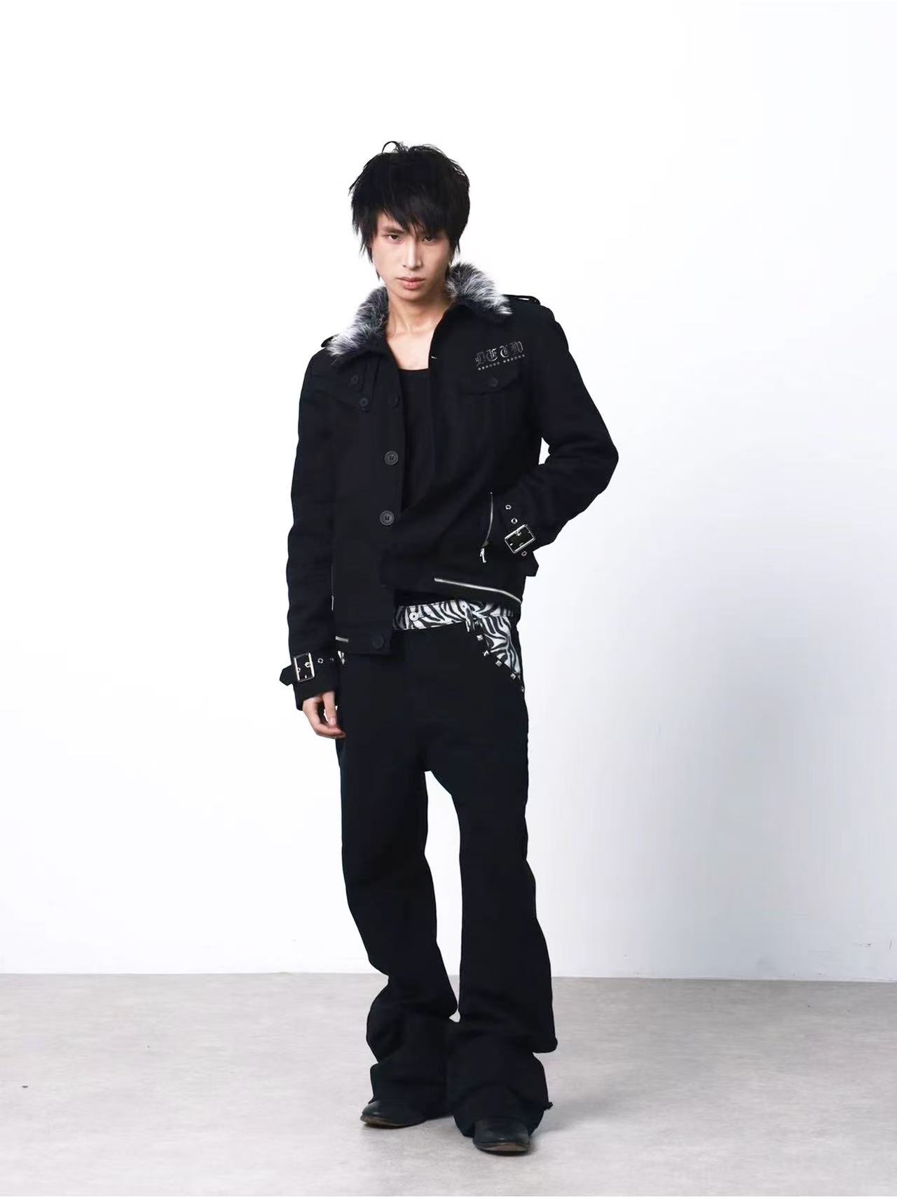 DETWONLINE™winter fur collar coat