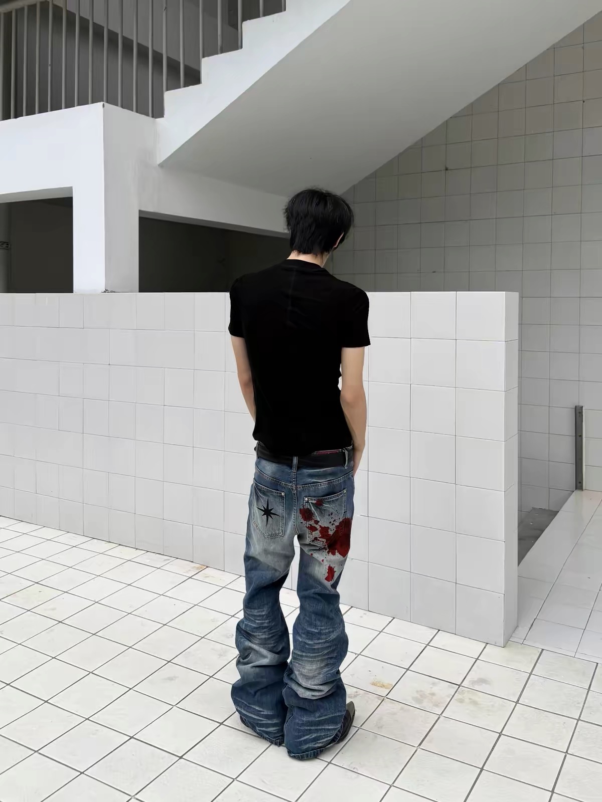DETWONLINE™ "Bloodstain" Unisex Jeans