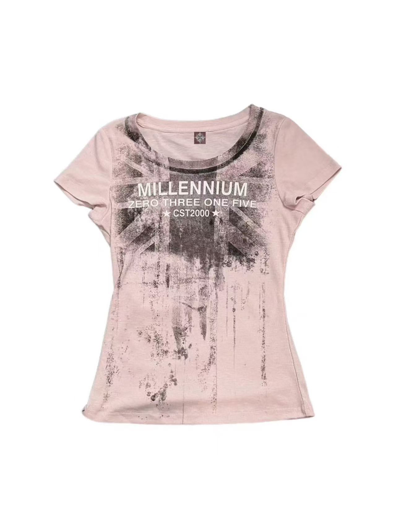 DETWONLINE™Y2K Union Jack Millennium Vintage Slim Fit T-Shirt