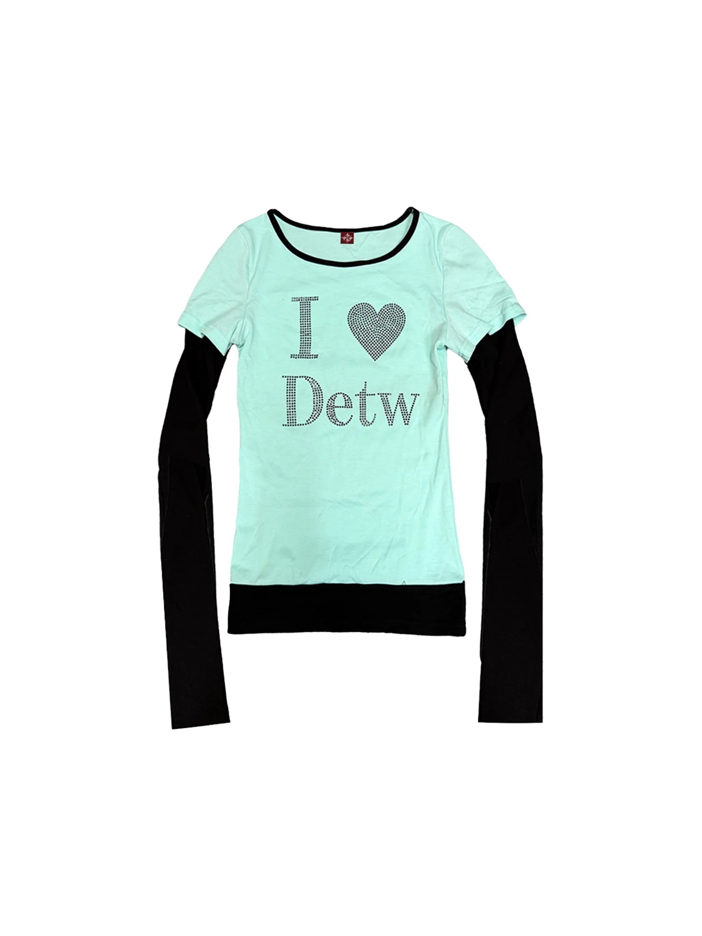 DETWONLINE™"I LOVE DETW"Long‑Sleeve T‑Shirt