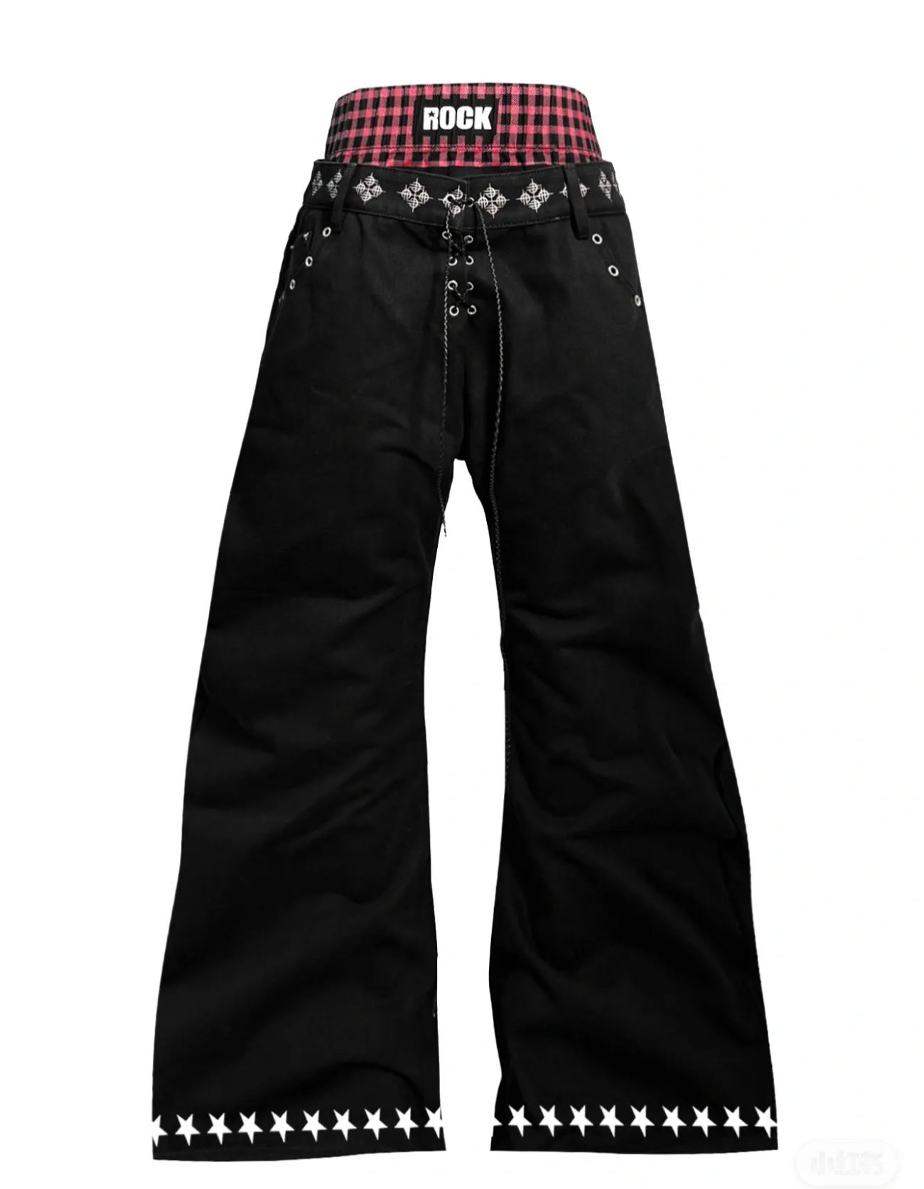 Detwonline color-block jeans