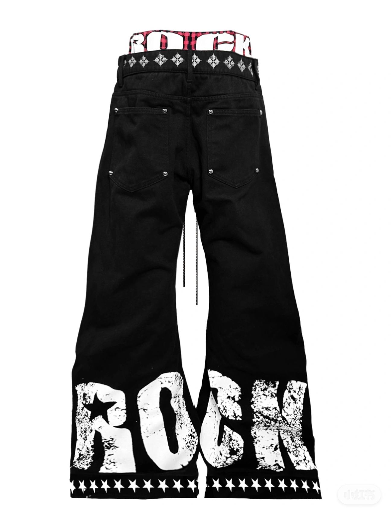 Detwonline color-block jeans