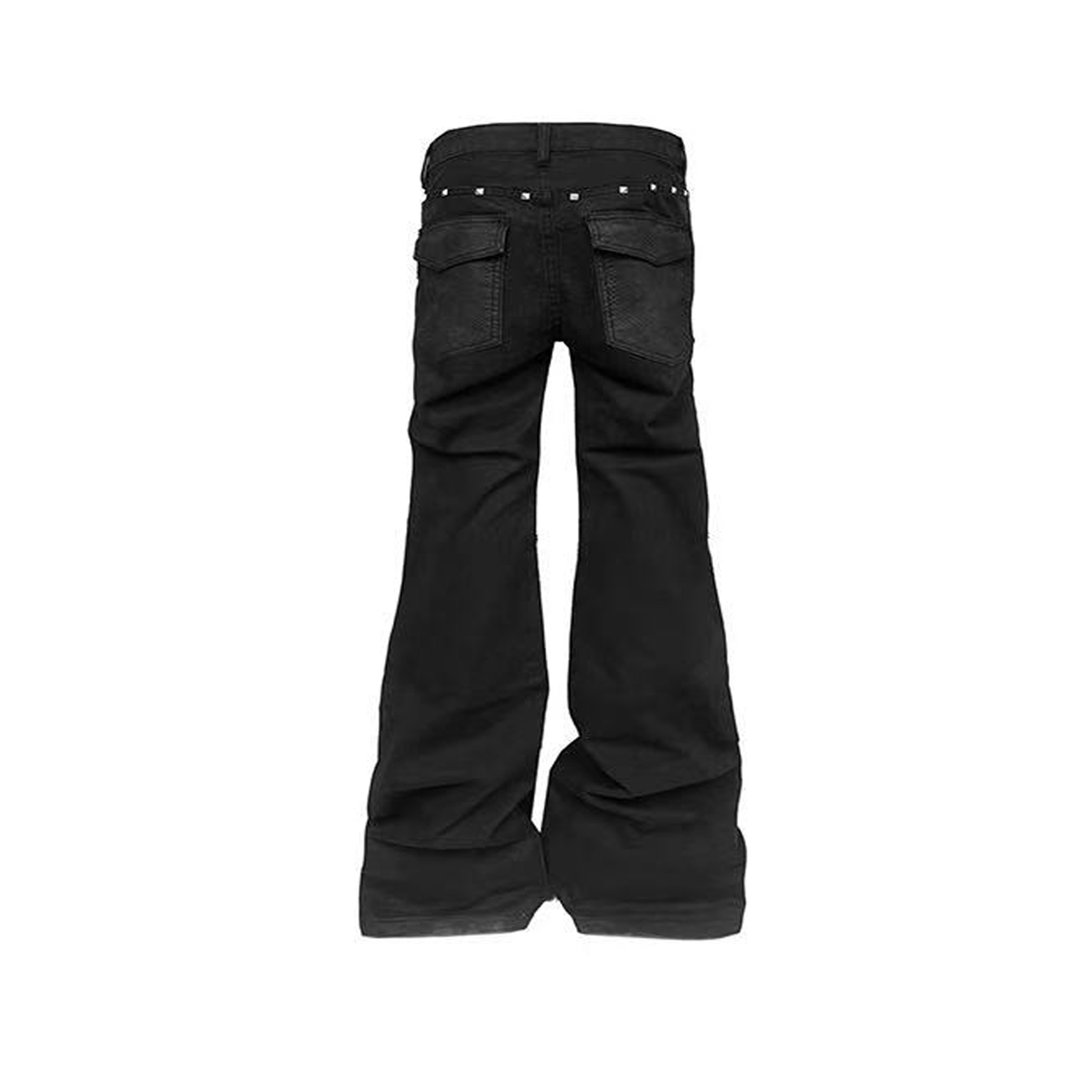 DETWONLINE™Snake pattern rivet jeans