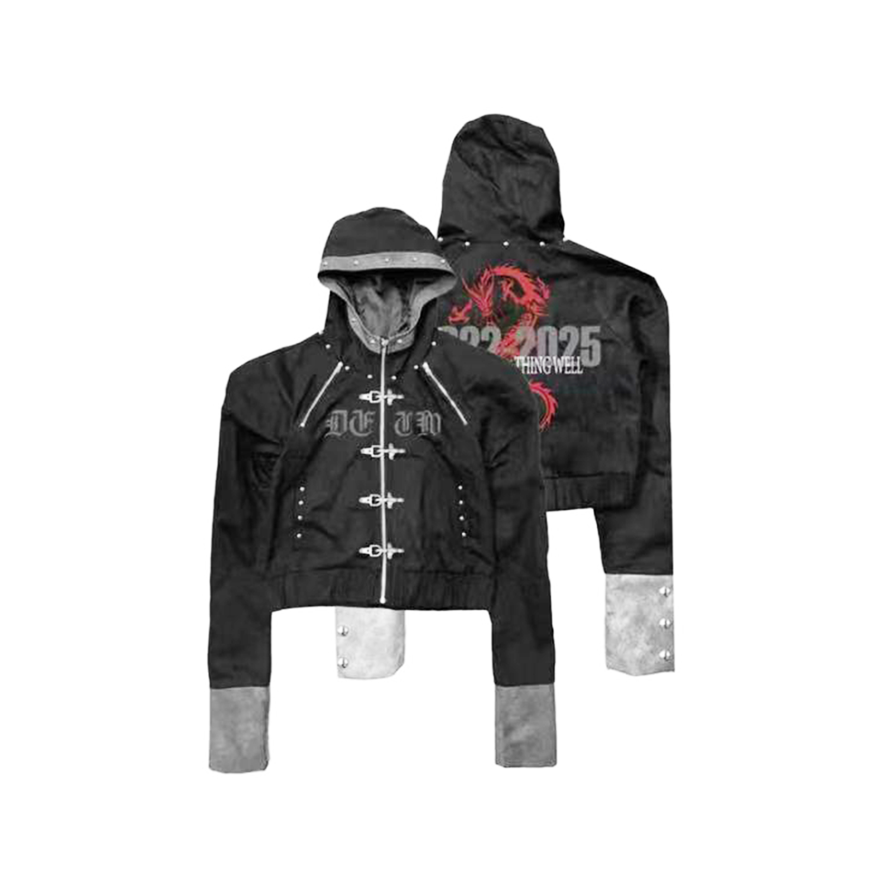 DETWONLINE™Metal snap fastener coat