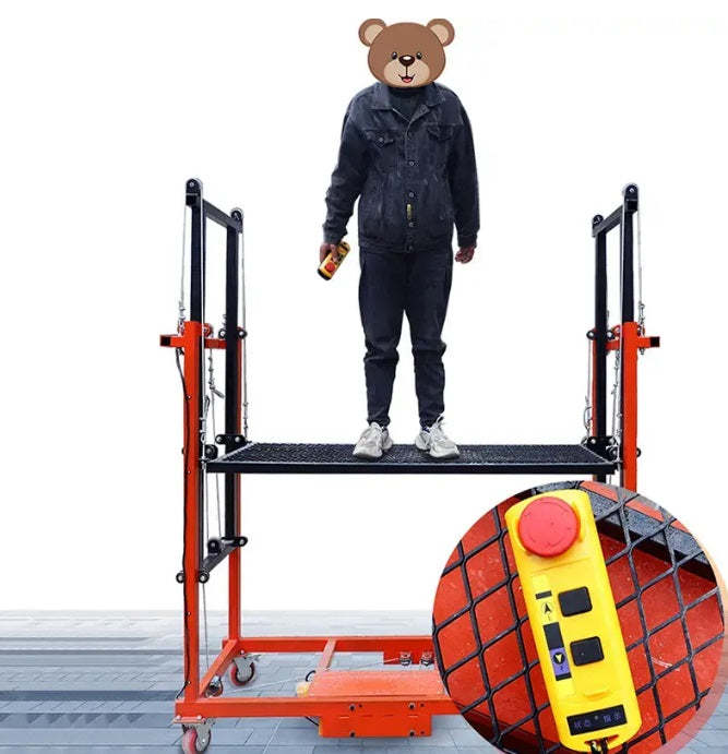 Elektrisk stilladsplatform