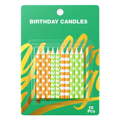 Blister Candle Packaging