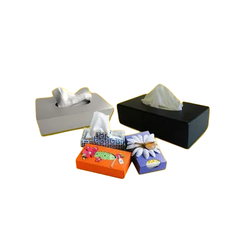 Customized tissue box