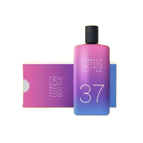 Custom Design Glossy Lotion Box