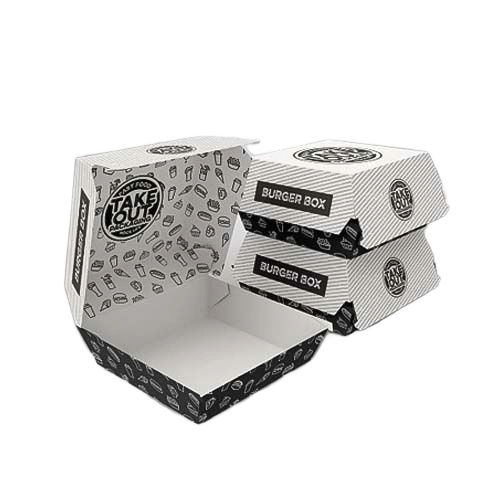 Square Burger Packaging Boxes