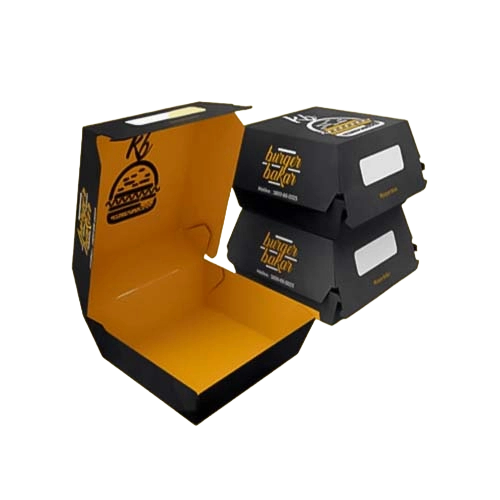 Square Burger Packaging Boxes