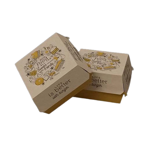 Square Burger Packaging Boxes