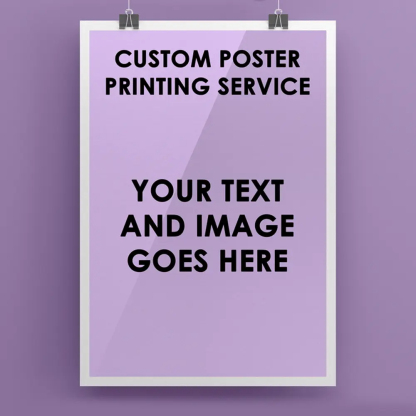 Custom Posters