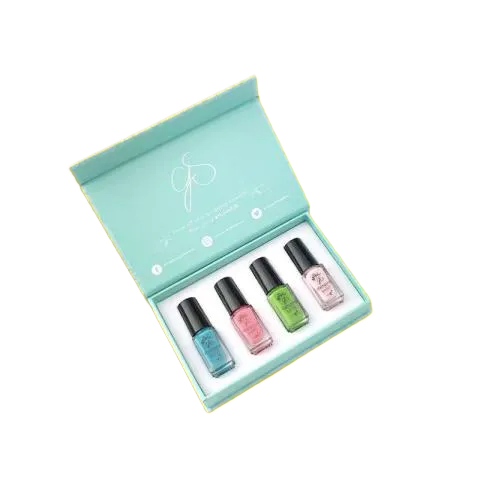 Customized colorful nail polish boxes